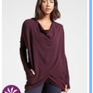 Athleta Purana Wrap Sweatshirt S